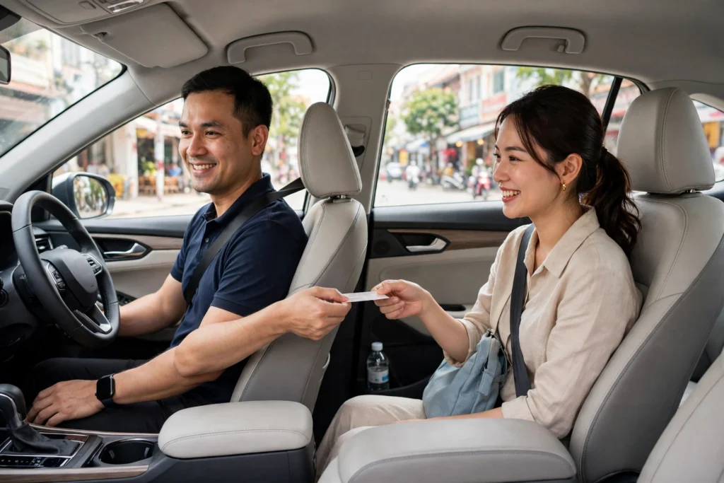 Nội thất xe ghép Thanh Hóa – Hà Nội sạch đẹp, ghế rộng rãi